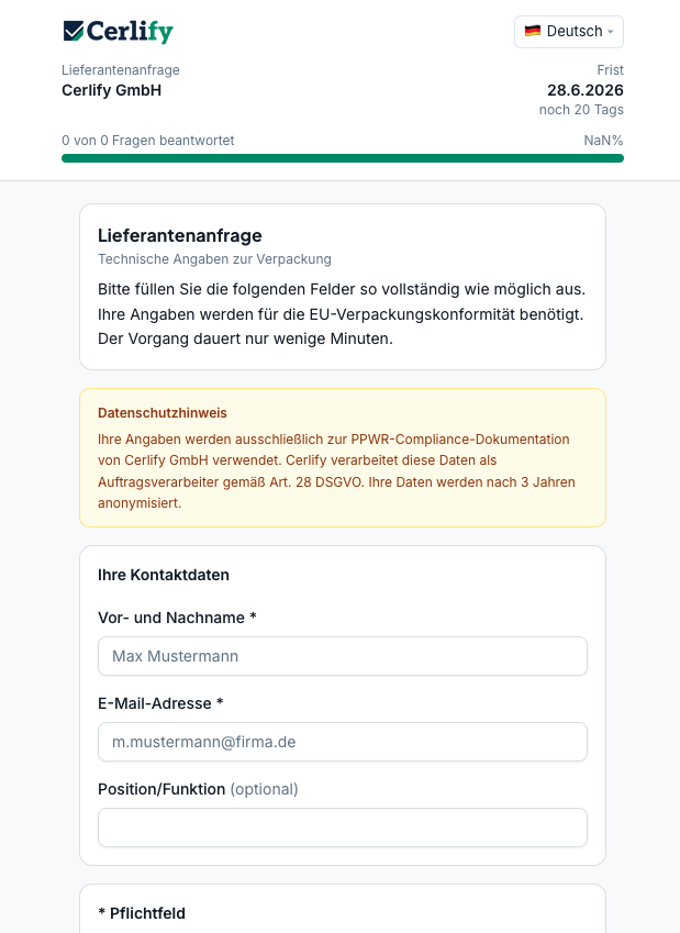 Supplier Portal