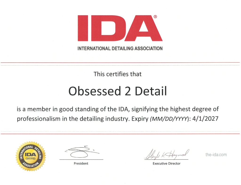 IDA Member in Good Standing
