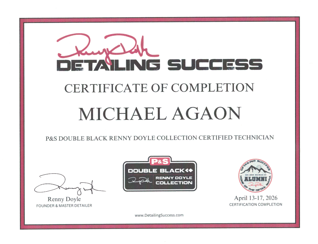 P&S Double Black Renny Doyle Collection Certified Technician