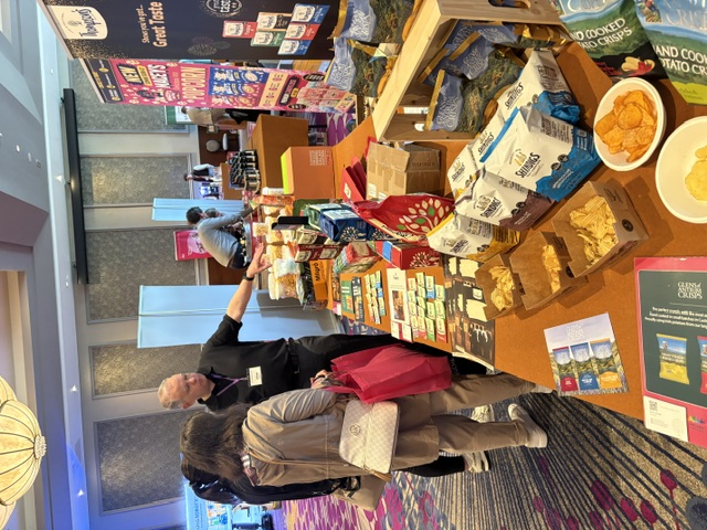 Product display at the Ireland Food Show