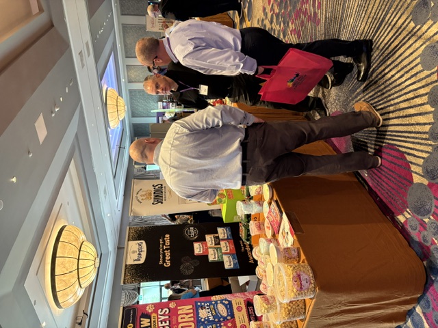 Conor Nicholl with partners at the Farm Shop & Deli Show