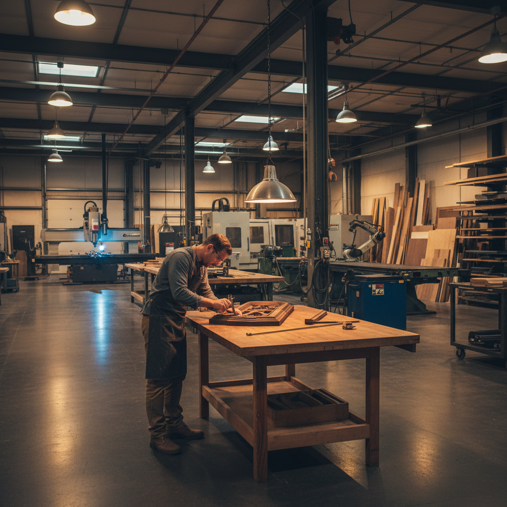 Allspace custom fabrication workshop