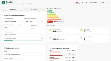 EcoRenov Sim template preview