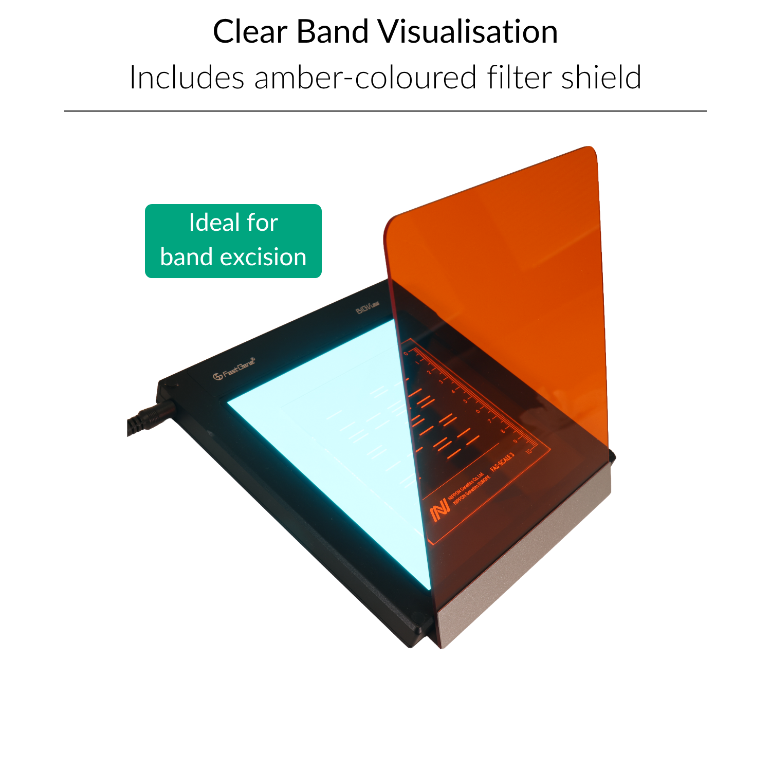 Slim Blue/Green View LED Transilluminator