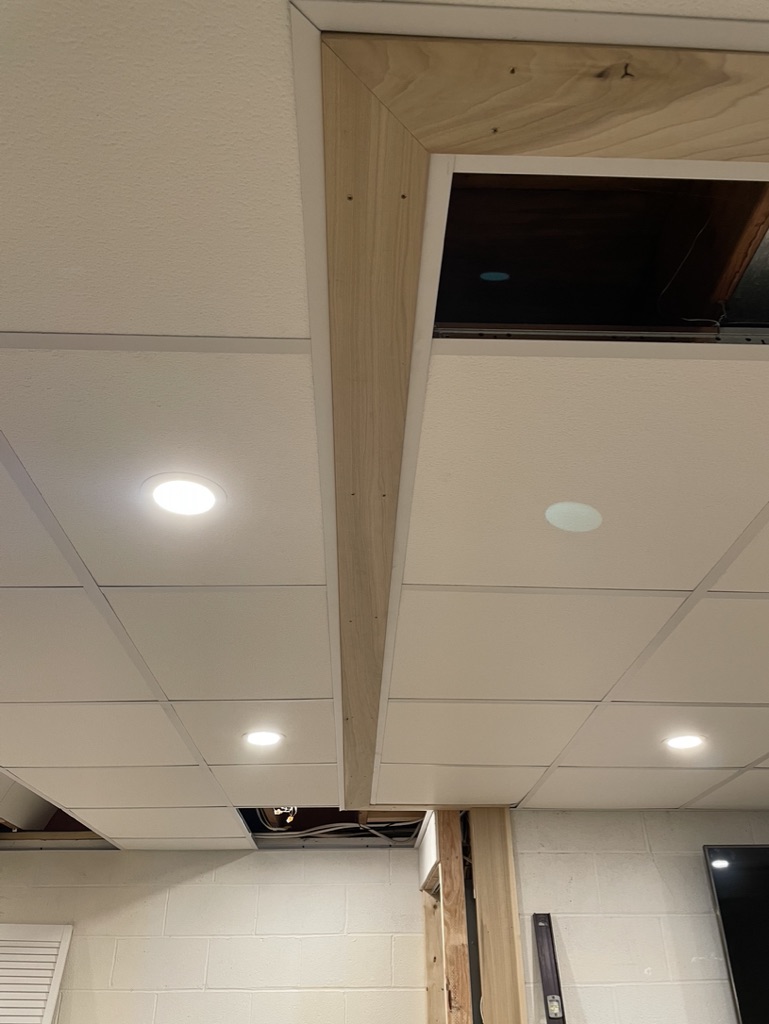 New Suspended Ceiling and Lighting Installation
