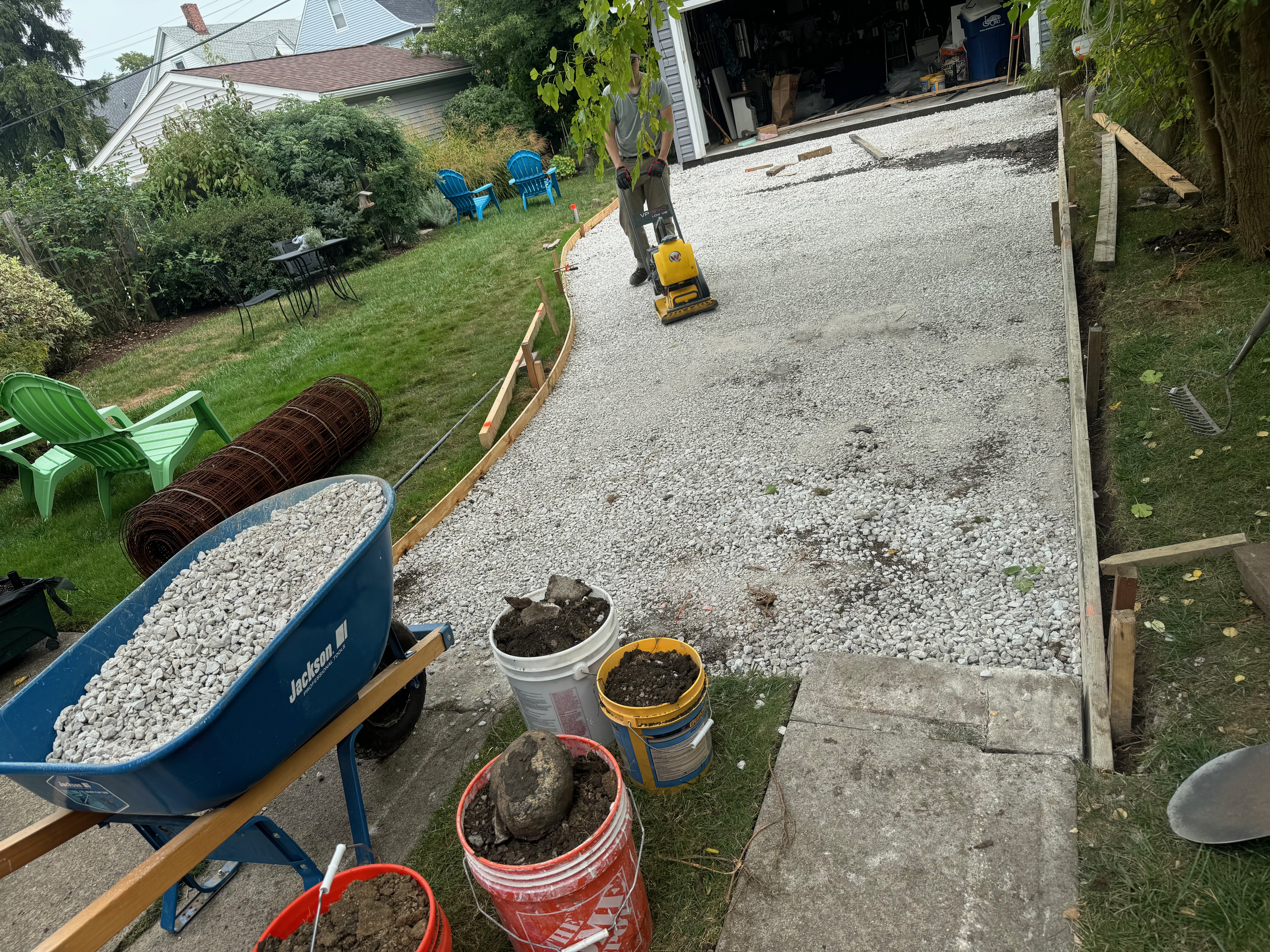 Concrete Driveway Replacement — Lakewood, Ohio