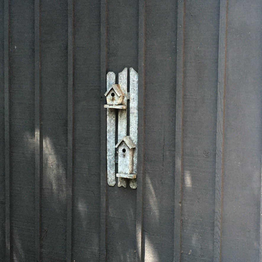 Exterior Door Retrofit — Custom Smaller Opening with Cedar Infill