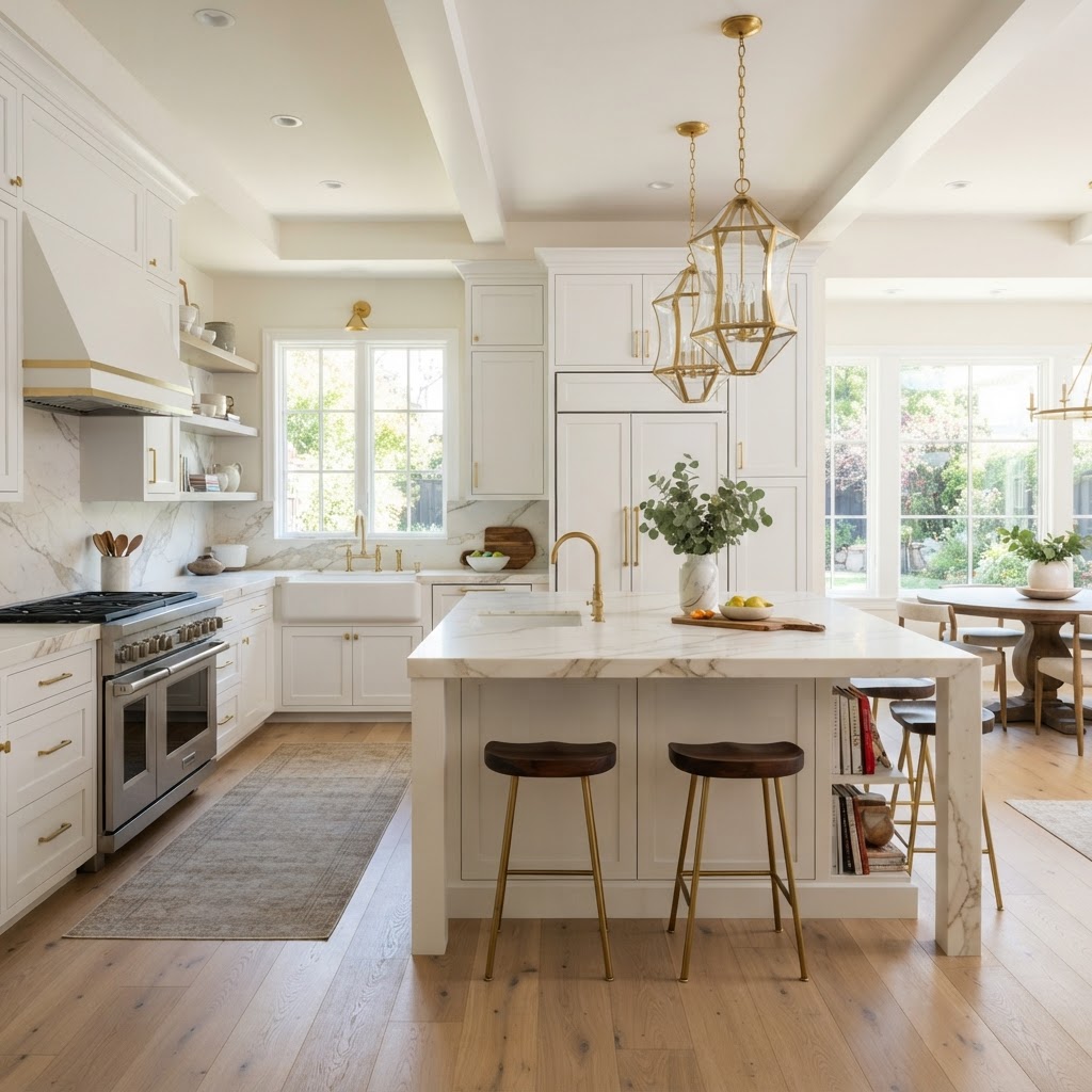 Completed kitchen renovation