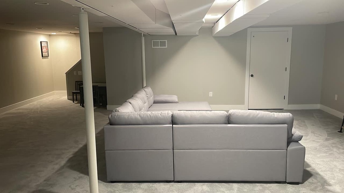 Full Basement Makeover — Solon, OH