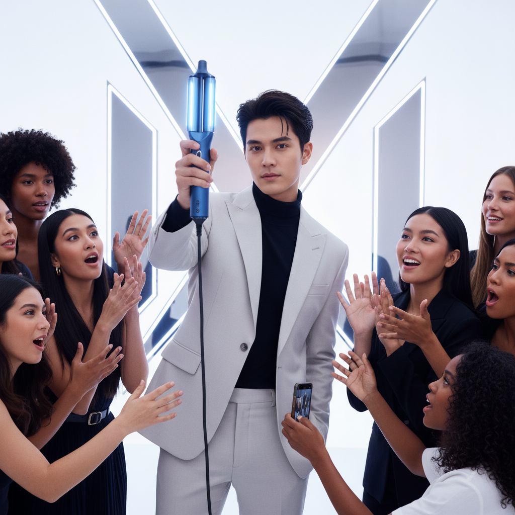 "สกาย วงศ์รวี" หล่อสะกดทุกสายตา เปิดตัว Dyson รุ่นใหม่ สายบิวตี้แห่จับตา