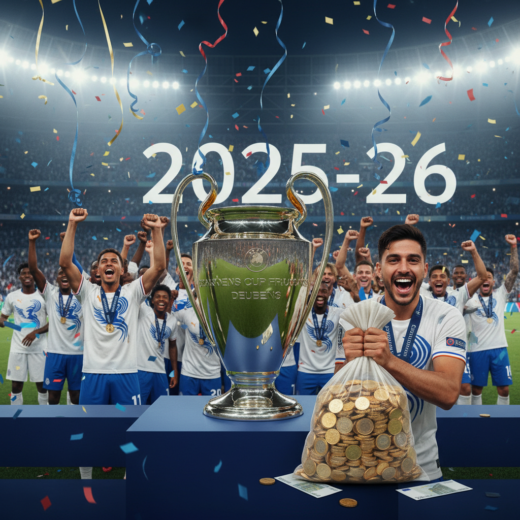 ได้มากขนาดนี้! "เปแอสเช" โกยเงินรางวัลหลังหยิบแชมป์ ยูฟ่า ชปล. 2025-26