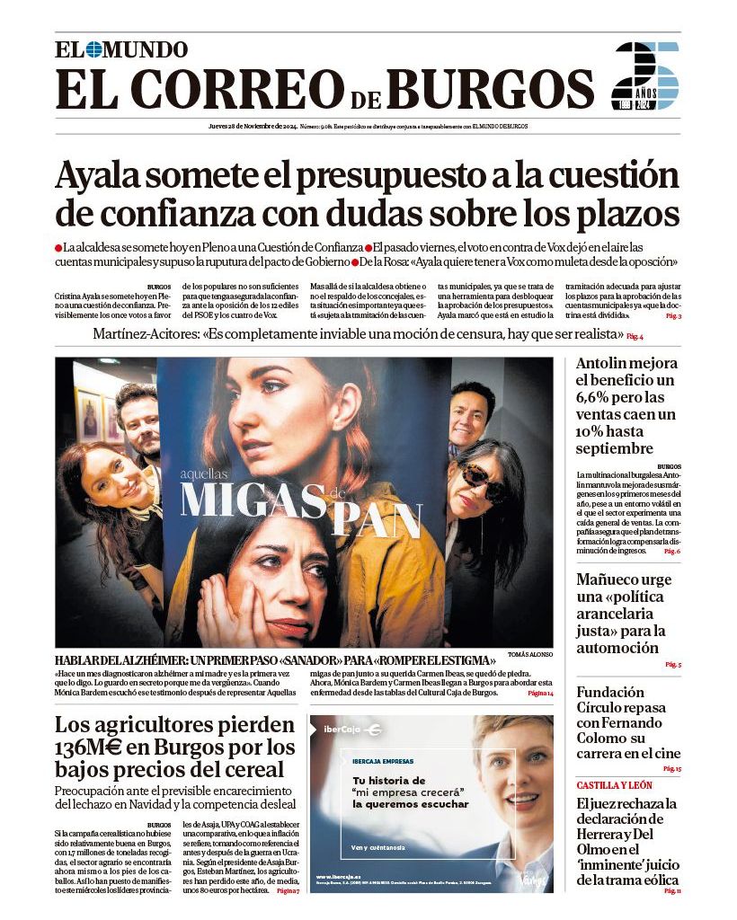 El Correo de Burgos – Aquellas Migas de Pan