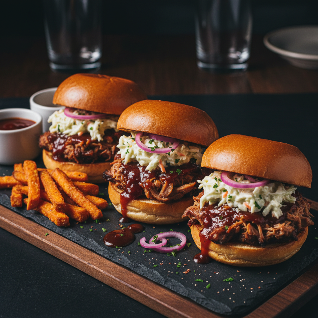 Southern Charm Pulled Pork Sliders