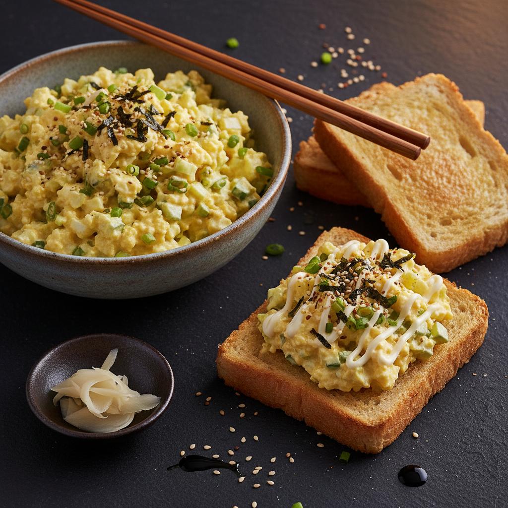 Japanese-Inspired Comfort Egg Salad
