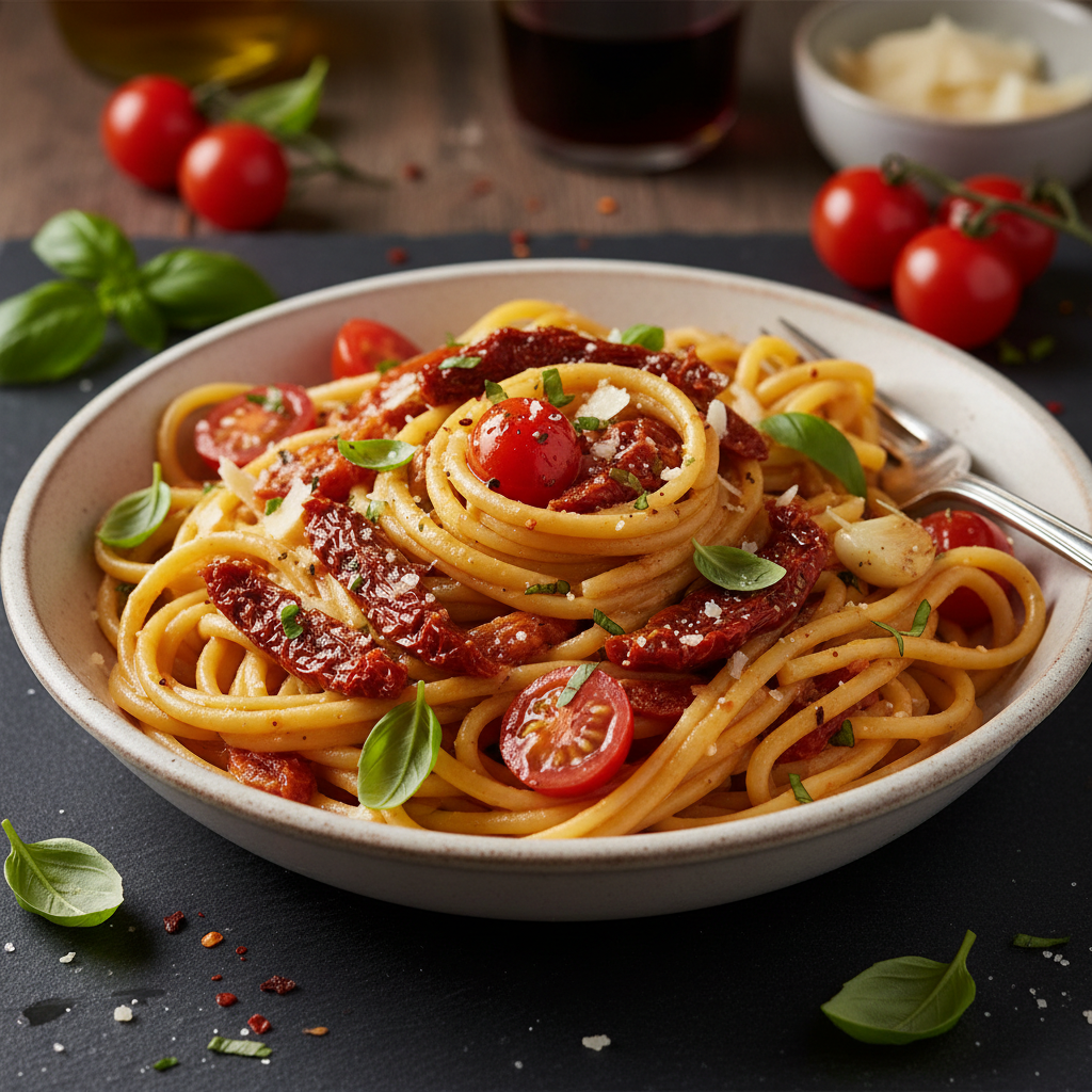 Tuscan Sunshine Linguini