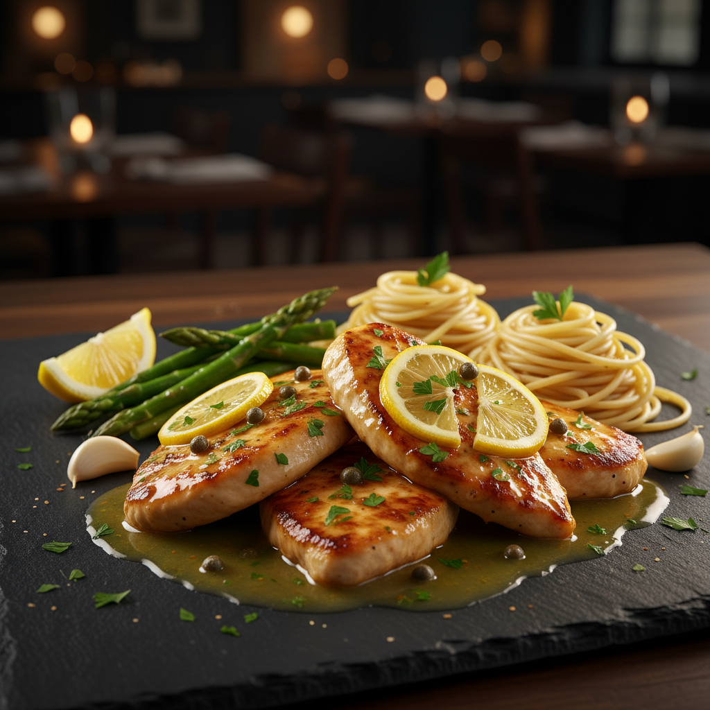 Lemon Garlic Butter Chicken Piccata