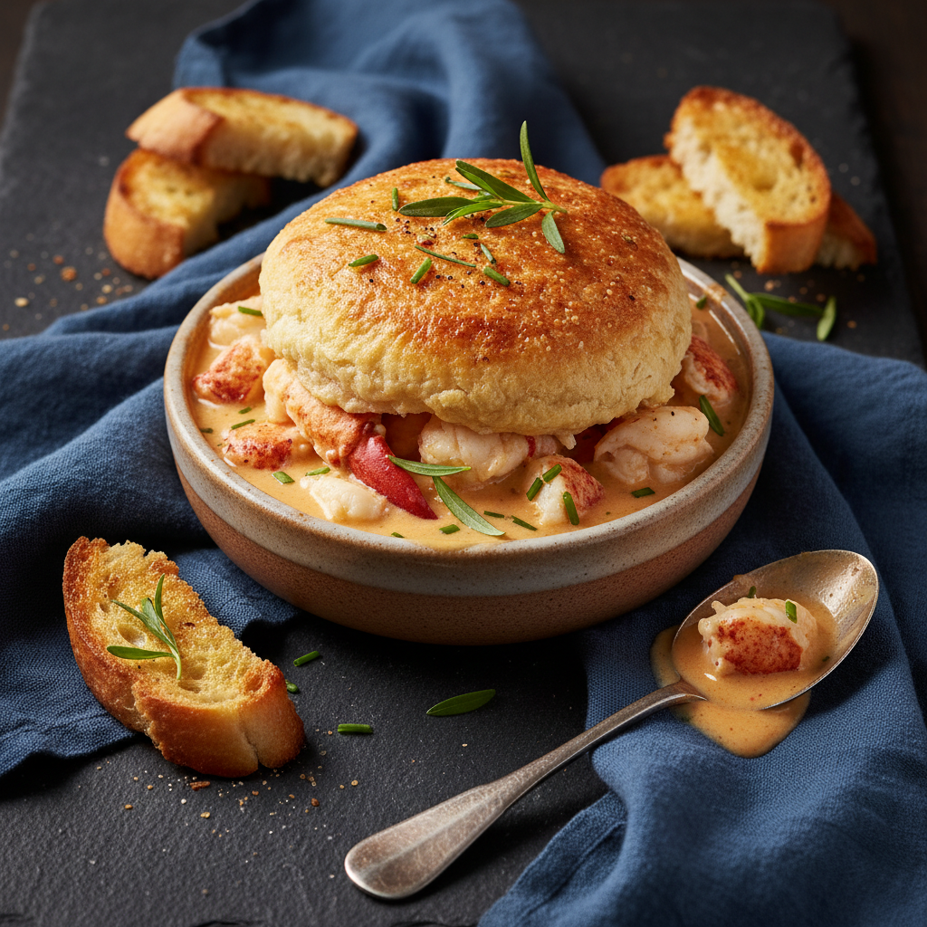 Lobster Newburg with Creamy Elegance