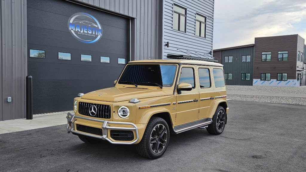 Car with window tint