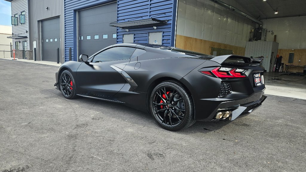 Black Corvette PPF