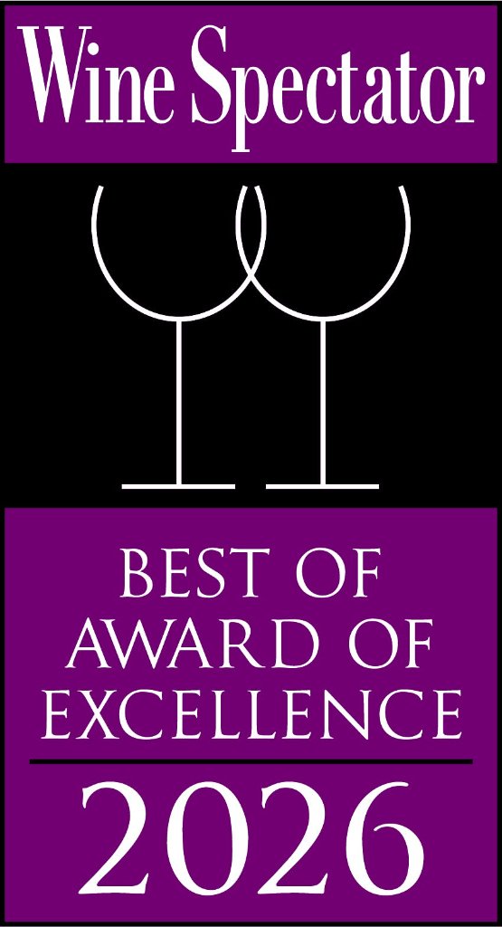 Wine Spectator Best of Award of Excellence