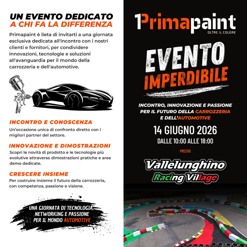 Locandina evento Primapaint