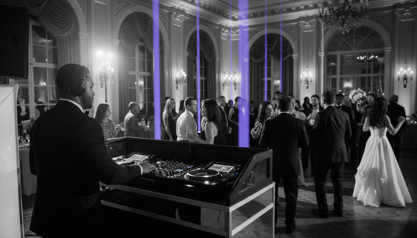 DJ performing at a Lexington KY event