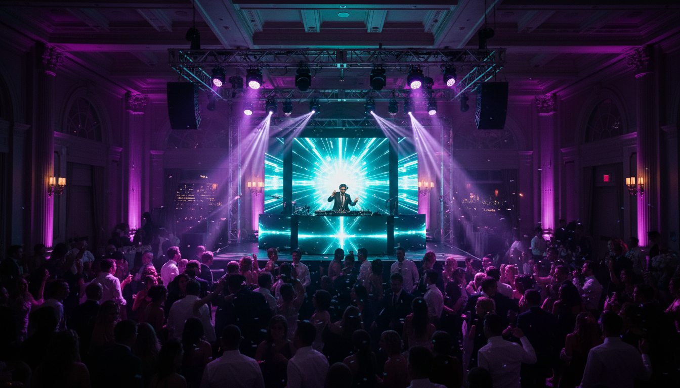 AAA Entertainment DJ performing at Columbus Ohio event