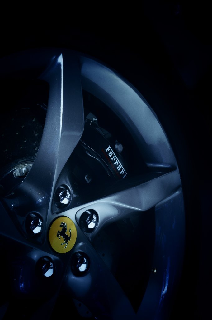 Ferrari Wheel — Moonlit