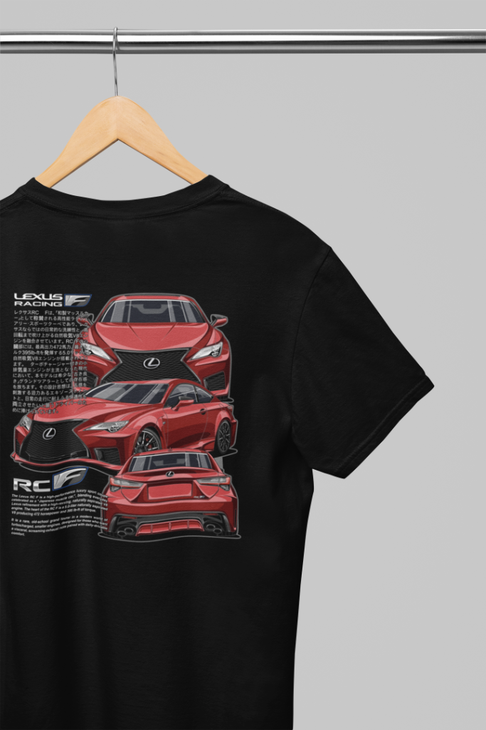RC F 20+ Shirt — Infrared