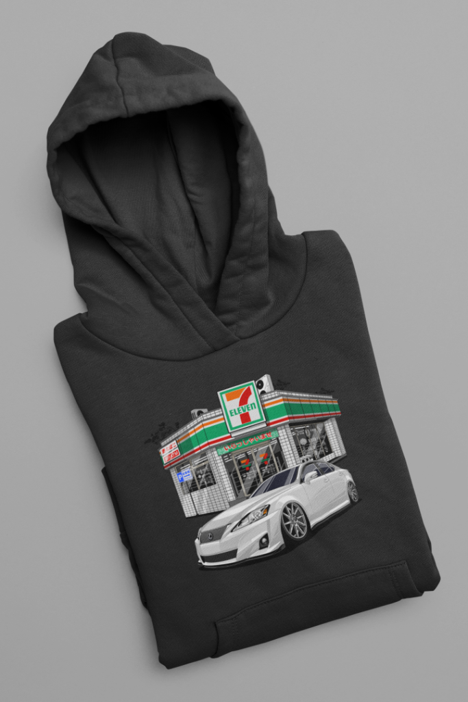 7-Eleven 2IS Hoodie — Black