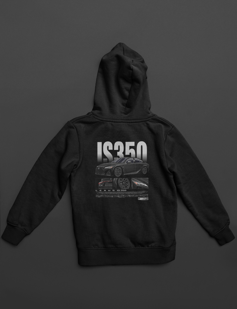 IS350 Spec Hoodie — Caviar