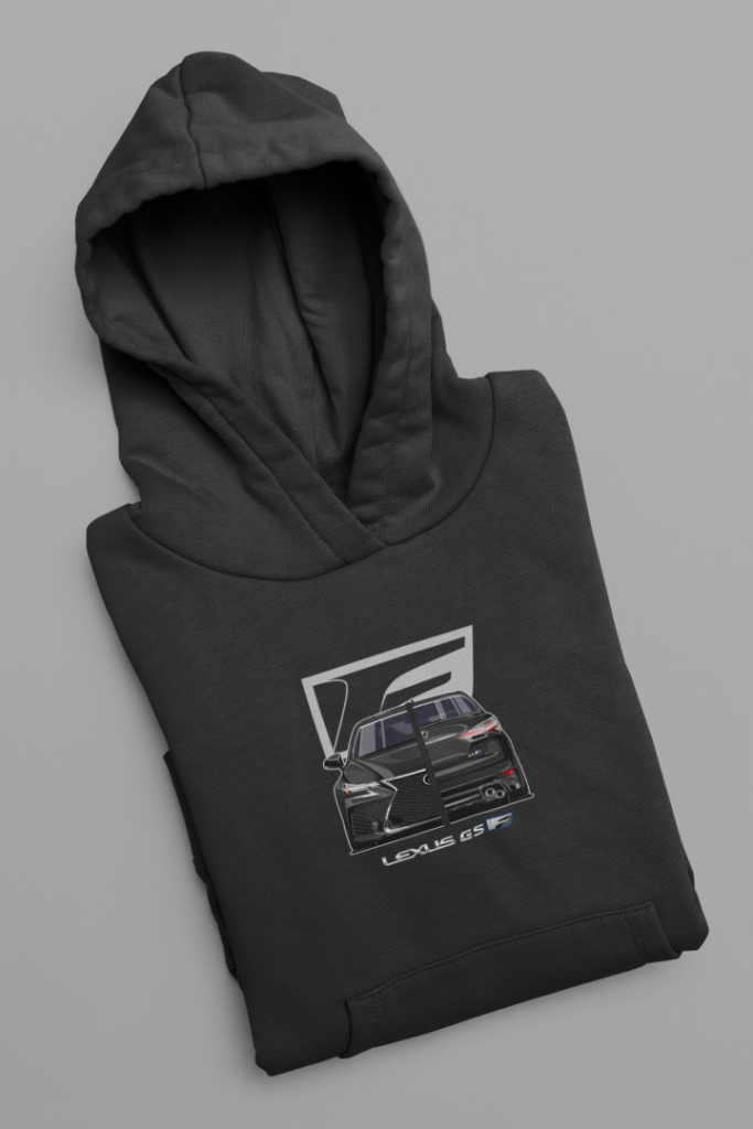 GS F Split Hoodie — Caviar