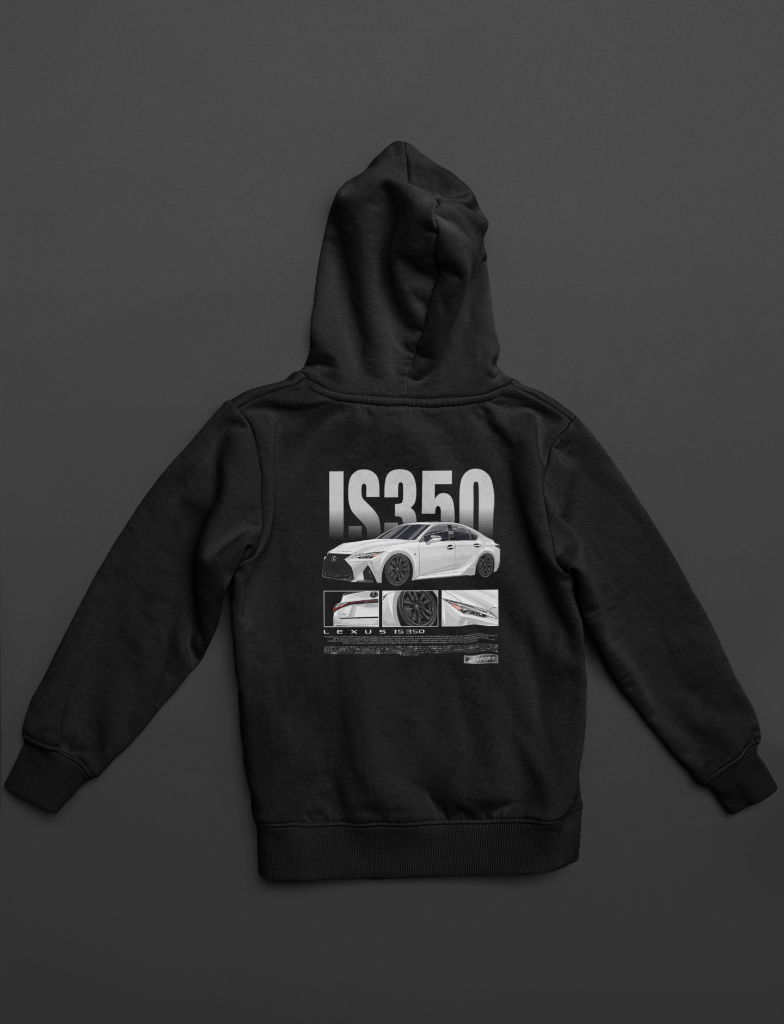 IS350 Spec Hoodie — Ultra White