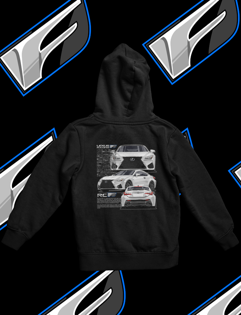 RC F Spec Hoodie — Ultra White