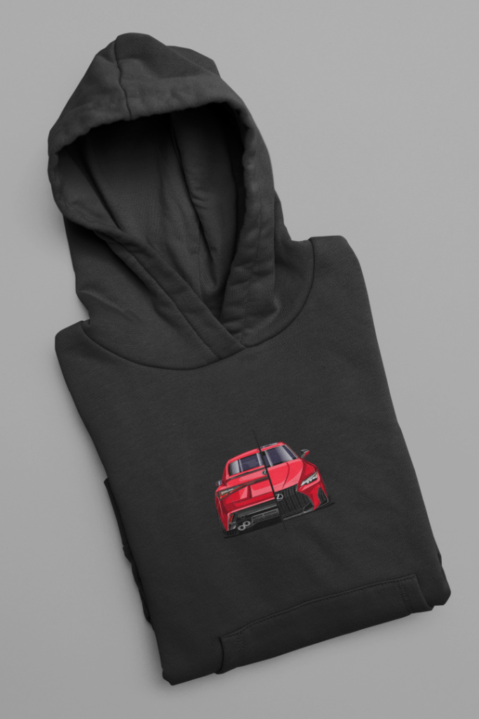 21+ IS Split Hoodie — Matador Red Mica
