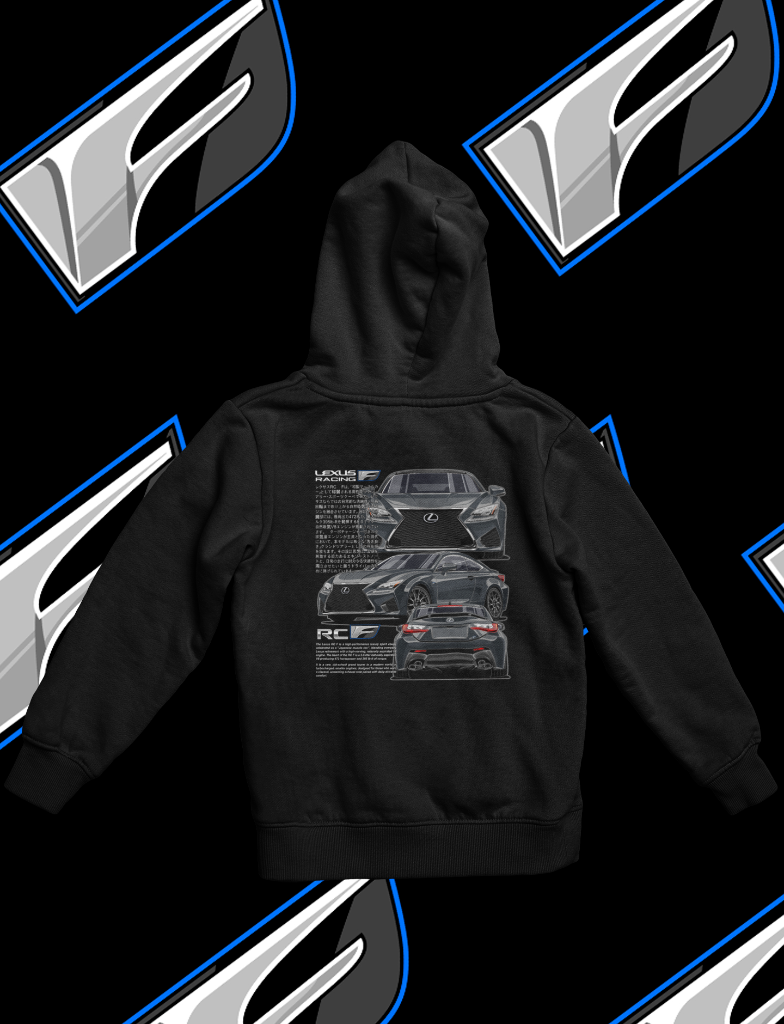 RC F Spec Hoodie — Nebula Grey