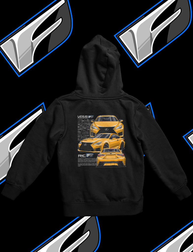 RC F 20+ Spec Hoodie — Flare Yellow