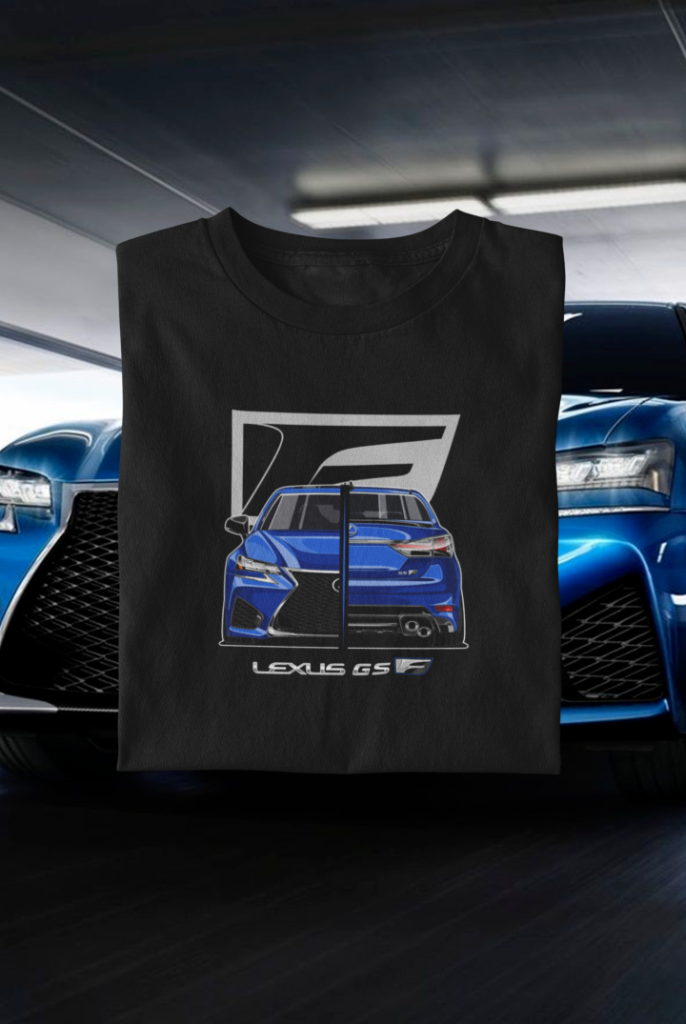 GS-F Split Tee — Ultrasonic Blue