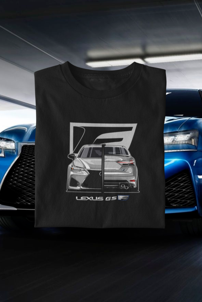 GS-F Split Tee — Atomic Silver