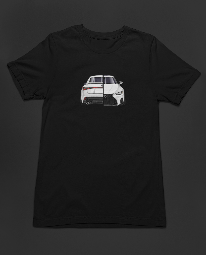 IS500 Split Tee — Ultra White
