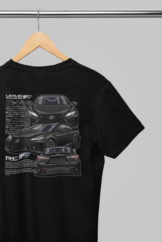 RC F 20+ Shirt — Caviar