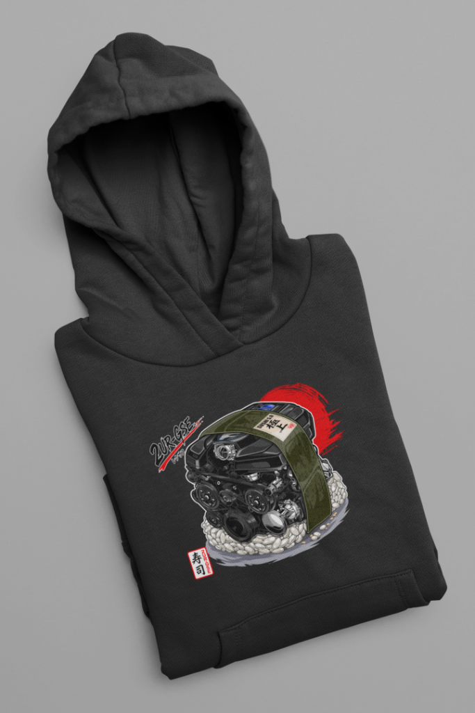 Sushi Hoodie 5.0 V1 — Black
