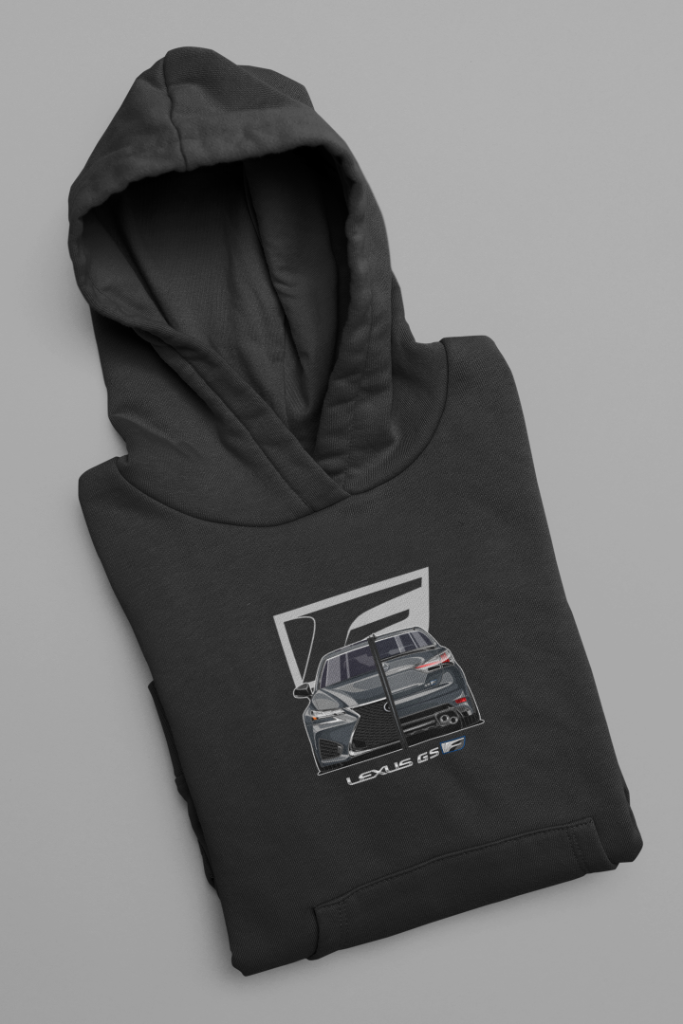 GS F Split Hoodie — Nebula Grey