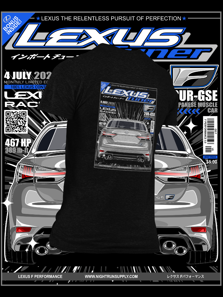 Lexus Tuner GS-F Shirt — Atomic Silver