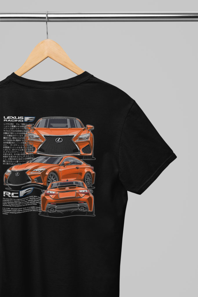 RC-F Spec Tee — Molten Orange