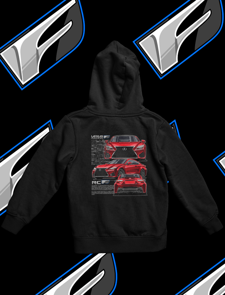 RC F Spec Hoodie — Infrared