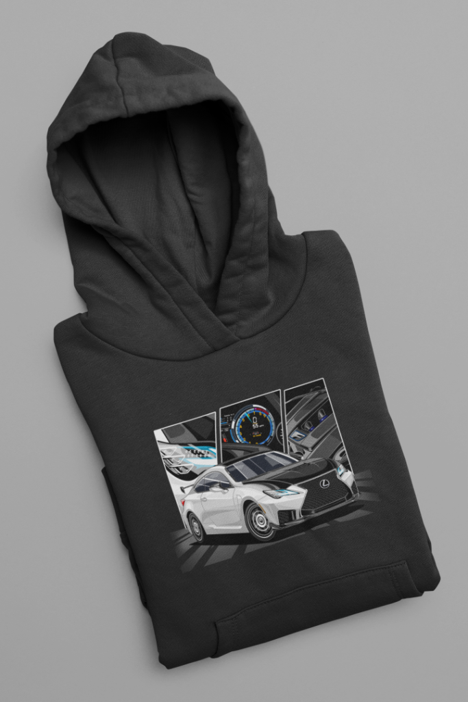 RC F OG Track Edition Hoodie — Black