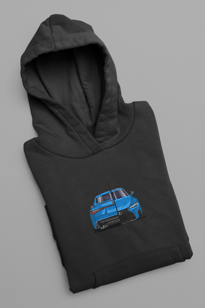 21+ IS Split Hoodie — Grecian Water Blue