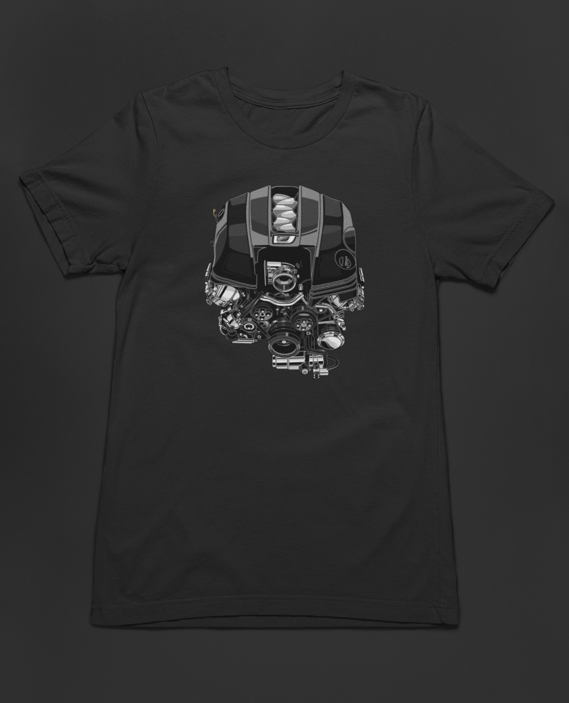2UR-GSE Engine Tee