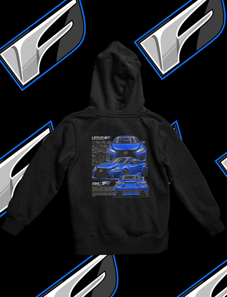 RC F 20+ Spec Hoodie — Ultrasonic Blue